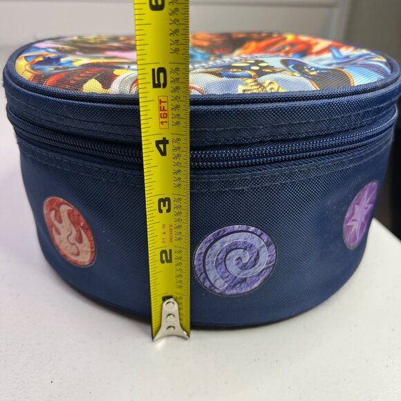 Skylanders Spyros Adventure Themed Round Storage Case With Zipper Closure - Picture 9 of 9